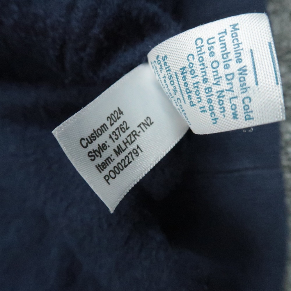 Marine Layer Hoodie Men Extra Large Blue Zip Up Afternoon Full Hooded Pockets XL - Picture 4 of 8